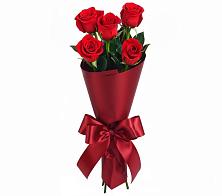 Букет 5 Красных роз Эдлесс Лав в Магнитный