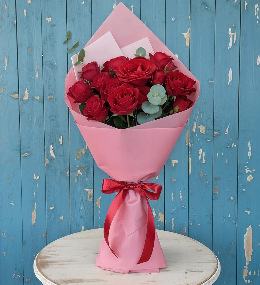 Букет цветов из: Розы в Магнитный