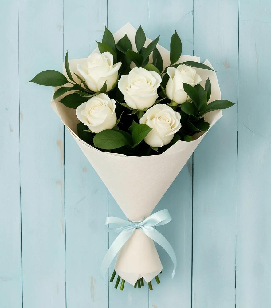 Букет цветов из: Розы в Магнитный