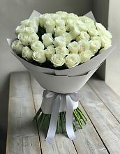 Букет 35 Белых роз #REPLACE_PRED# Магнитный