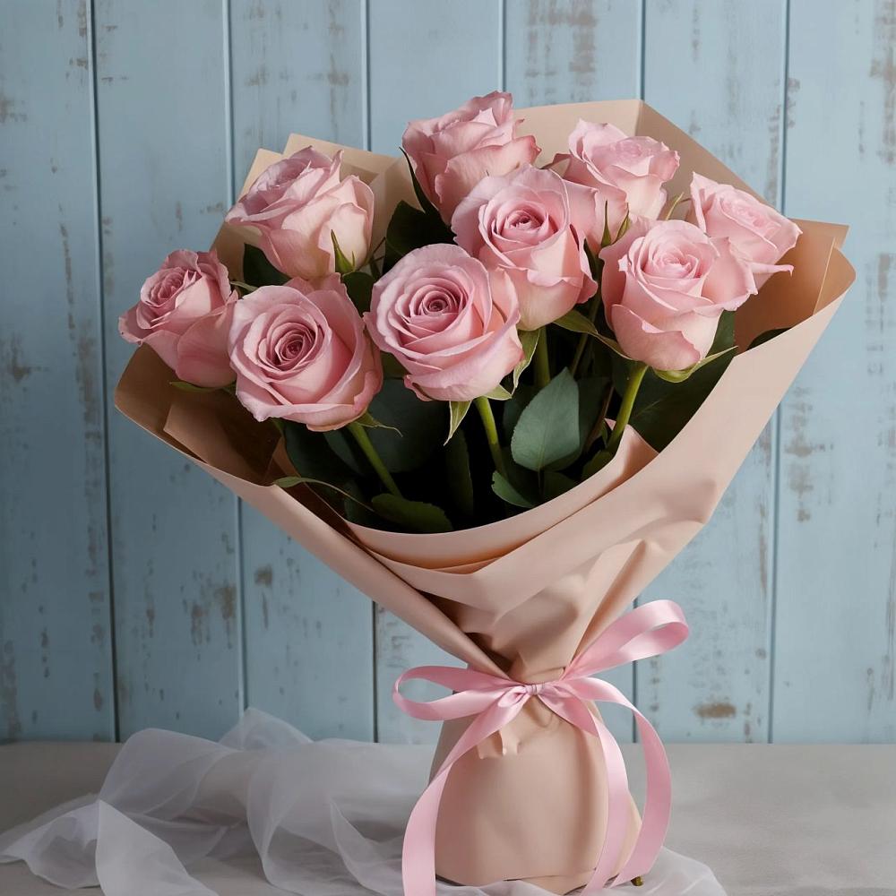 Букет цветов из: Розы в Магнитный