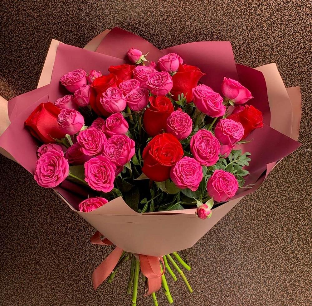 Букет В объятьях нежности в Магнитный