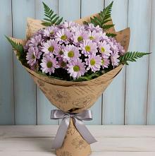 Букет цветов из:  Хризантемы #REPLACE_PRED# Магнитный