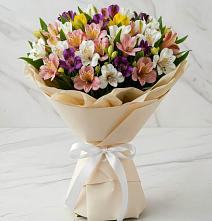 Букет цветов из:  Альстромерии в Магнитный