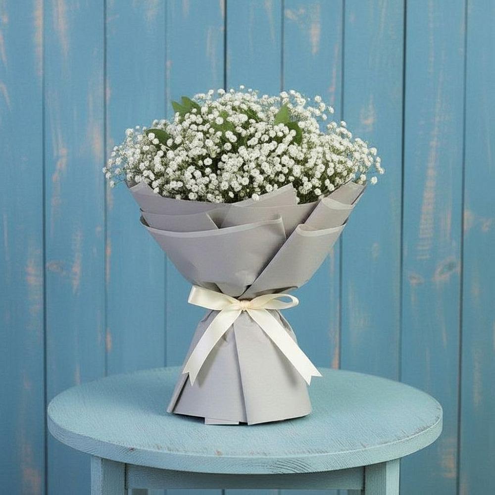 Букет цветов из: Гипсофила в Магнитный