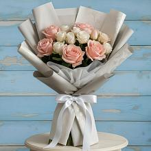 Букет цветов из:  Розы #REPLACE_PRED# Магнитный