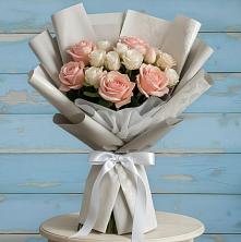 Букет цветов из:  Розы в Магнитный