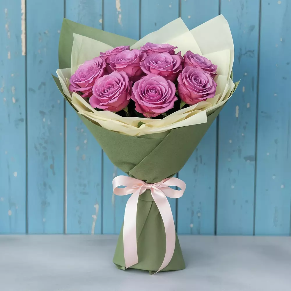 Букет Розы Фёрст Леди в Магнитный