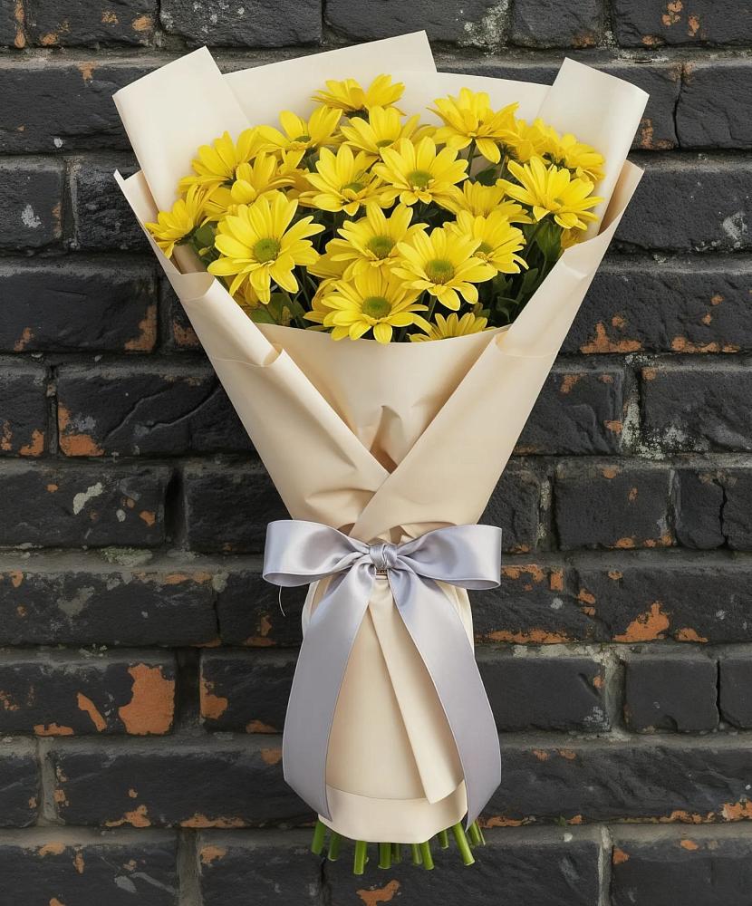 Букет цветов из: Хризантемы в Магнитный