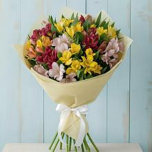 Букет цветов из:  Альстромерии #REPLACE_PRED# Магнитный