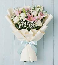 Букет цветов из:  Лилии в Магнитный