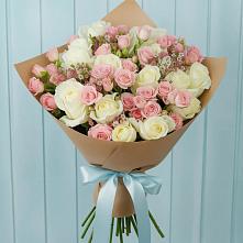 Букет цветов из:  Розы в Магнитный