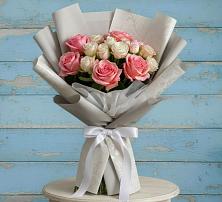 Букет цветов из:  Розы в Магнитный